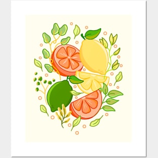 Orange Lemon Lime Posters and Art